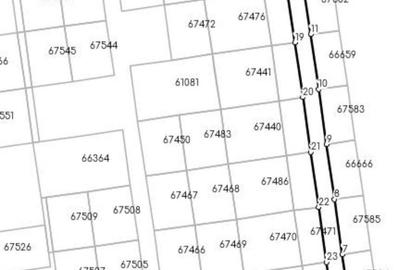 Teren de 1200 mp, în Vulcan - 1