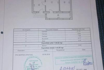 Apartament cu 3 camere semidecomandat în Tomis Nord - 6