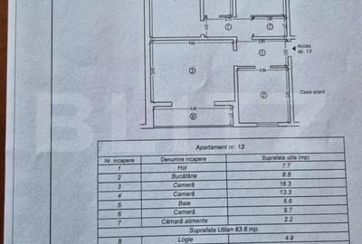 Apartament cu 3 camere decomandat în Circumvalațiunii - 2