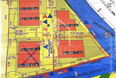 Teren intravilan 480mp, puz aprobat, Selimbar - 2