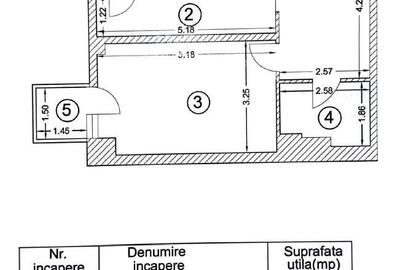 Apartament cu 2 camere semidecomandat, mobilat în Unirii - 20