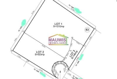 Vand teren 1212mp, intravilan in Voluntari strada Galata nr 83. - 3