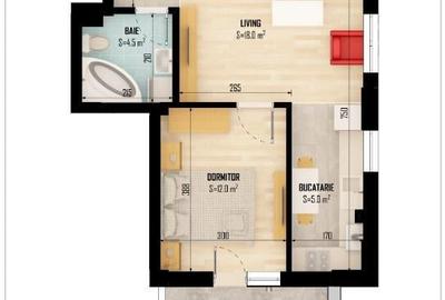 Apartament 2 camere Alexandriei Bragadiru-Etaj 1 - 3
