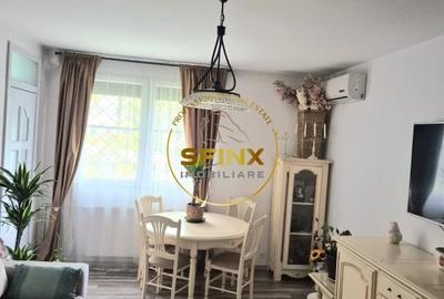 Apartament cu 3 camere semidecomandat, mobilat în Titan
