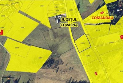Teren intravilan, 750 mp în loc.Comanda?u, jud.Covasna. - 3