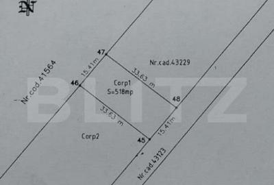 Teren intravilan 518 mp, zona Ionumi - Ford - 2