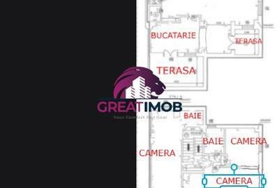 Penthouse cu 4 camere decomandat, mobilat în Central - 3