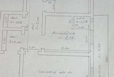 Apartament cu 2 camere decomandat în Central - 3