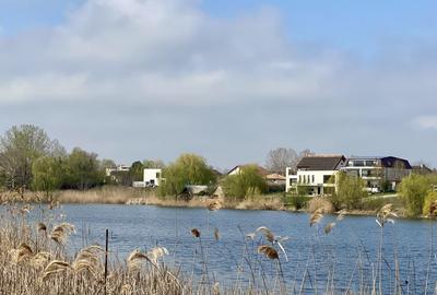 Teren vedere panoramica partial lac si padure, central,  toate utilitatile Teren vedere panoramica partial lac si padure, central,  toate utilitatile - 12