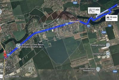 De vanzare | Teren Dubla Deschidere Lac-Padure | Balotesti - 6