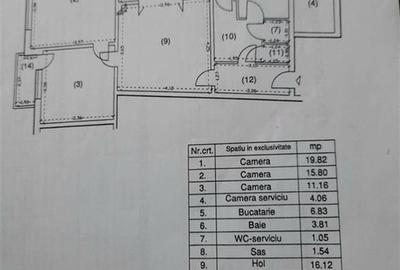 Apartament 4 camere | et 4/5+m | bloc interbelic |  lift | renovat interior - ex - 6