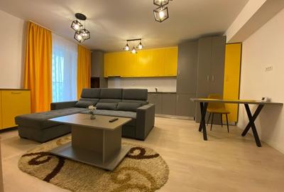 Apartament cu 2 camere semidecomandat, mobilat în Pipera