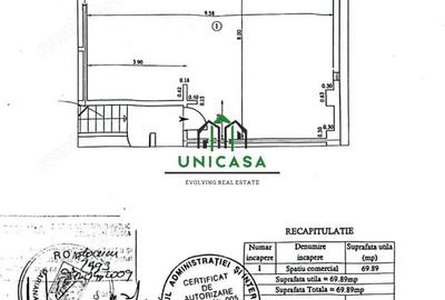 Spațiu comercial, de 249 mp, în Central - 3