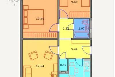 Apartament 3 camere - Ozana Apartament 3 camere - Ozana - 5