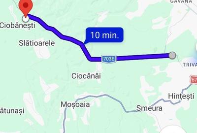 Teren de 800 mp, în Slătioarele - 4
