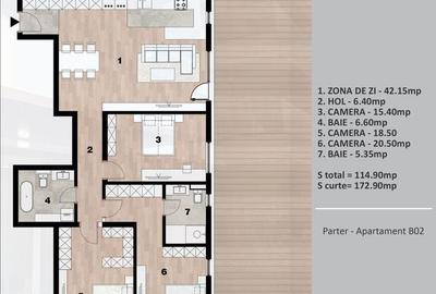 Apartament cu 4 camere în Pipera - 3