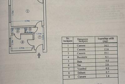 1 MAI-CALEA GRIVITEI-APARTAMENT 3 CAMERE - 13