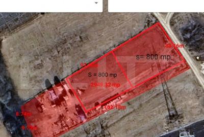 Teren de 800 mp, în Popești - 1