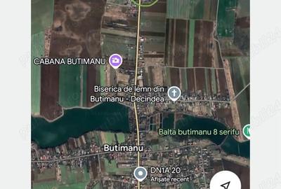 Teren de 6700 mp, în Butimanu - 2