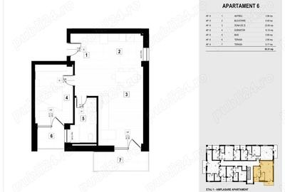 Apartament cu 2 camere în Jimbolia - 2