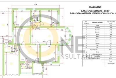 Vila 272 mp utili, gradina 500 mp, Corbeanca, Ostratu - 14