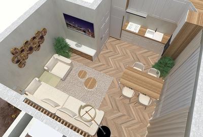 Apartament 2 camere cu terasa 54 mp de vanzare in Complexul Brubus - 5