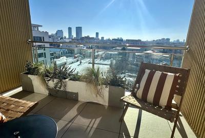 First Rent! Studio with Panoramic View, Complex Aviatiei Apartments - 2