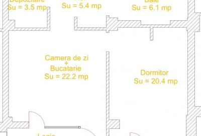 Vanzare apartament | 2 camere| Aviatiei| Vedere libera - 4
