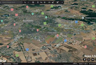 Teren de 75800 mp, în Central - 2