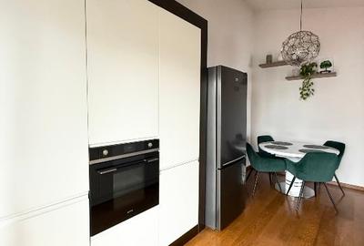 Apartament finisat 4 camere - 100 mp utili + 21 mp balcoane + parcare - 8