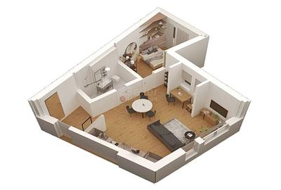 Apartament in Bloc Tip Vila - 2