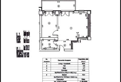 Apartament cu 2 camere semidecomandat, mobilat în Tomis Plus - 14