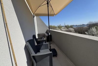 Apartament cu 2 camere decomandat, mobilat în Palazu Mare