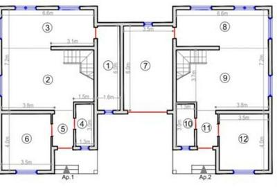 CASA TIP DUPLEX  IN GIARMATA -  la 230.000 euro - 7