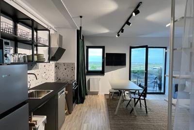 Garsonieră circulară, mobilată în Drumul Taberei