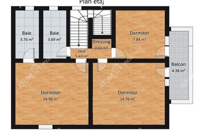 Casă individuală cu 4 camere cu Teren 250 Mp în Cisnădie - 11
