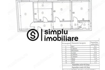 Apartament cu 3 camere decomandat în Craiovița Nouă - 8