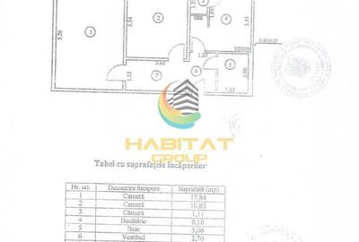 Apartament cu 2 camere decomandat în Berceni