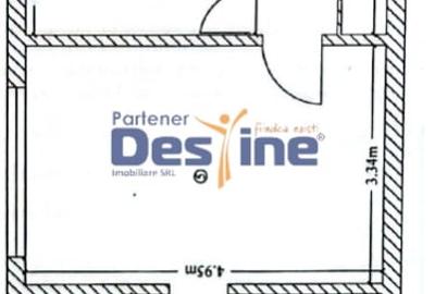 Apartament cu 2 camere semidecomandat în Primăverii - 1