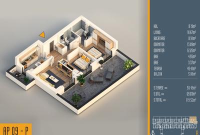 Neofort 84 - Reducere limitata: Apartament familie, modern, incalzire pardoseala - 21