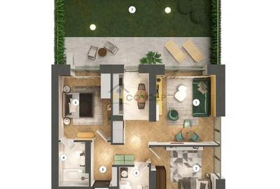 Apartament cu 3 camere decomandat în Pipera - 6