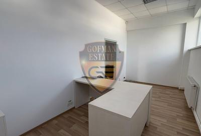 Spatiu birou, parcare, Zona Industriala, 100 mp utili, centrala, A/C, buc + baie - 12