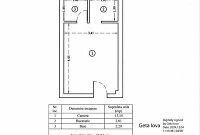 Garsonieră semidecomandată în Central - 1