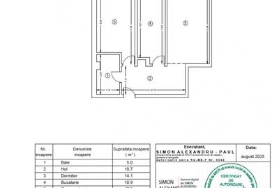 Apartament cu 2 camere decomandat în Popești-Leordeni - 2