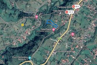 De vanzare teren intravilan in zona Bran-Moieciu - 3715 mp, utilitati incluse - 1