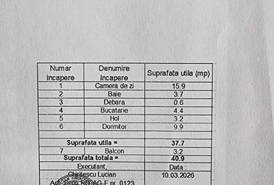 Apartament cu 2 camere semidecomandat în Nord