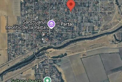 Teren de 1791 mp, în Parța