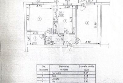 Apartament cu 2 camere în Mărășești - 6