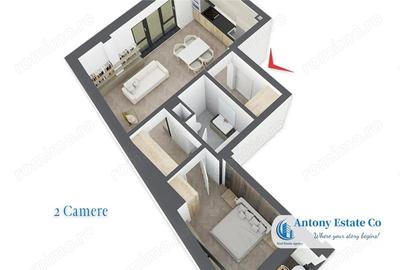 Apartament cu 2 camere în Calea Clujului - 7