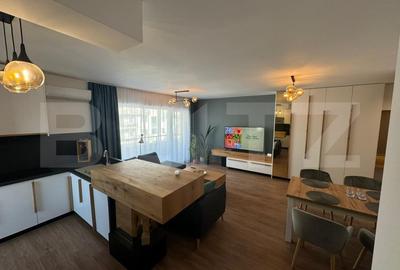 Apartament cu 2 camere, mobilat în Central - 1